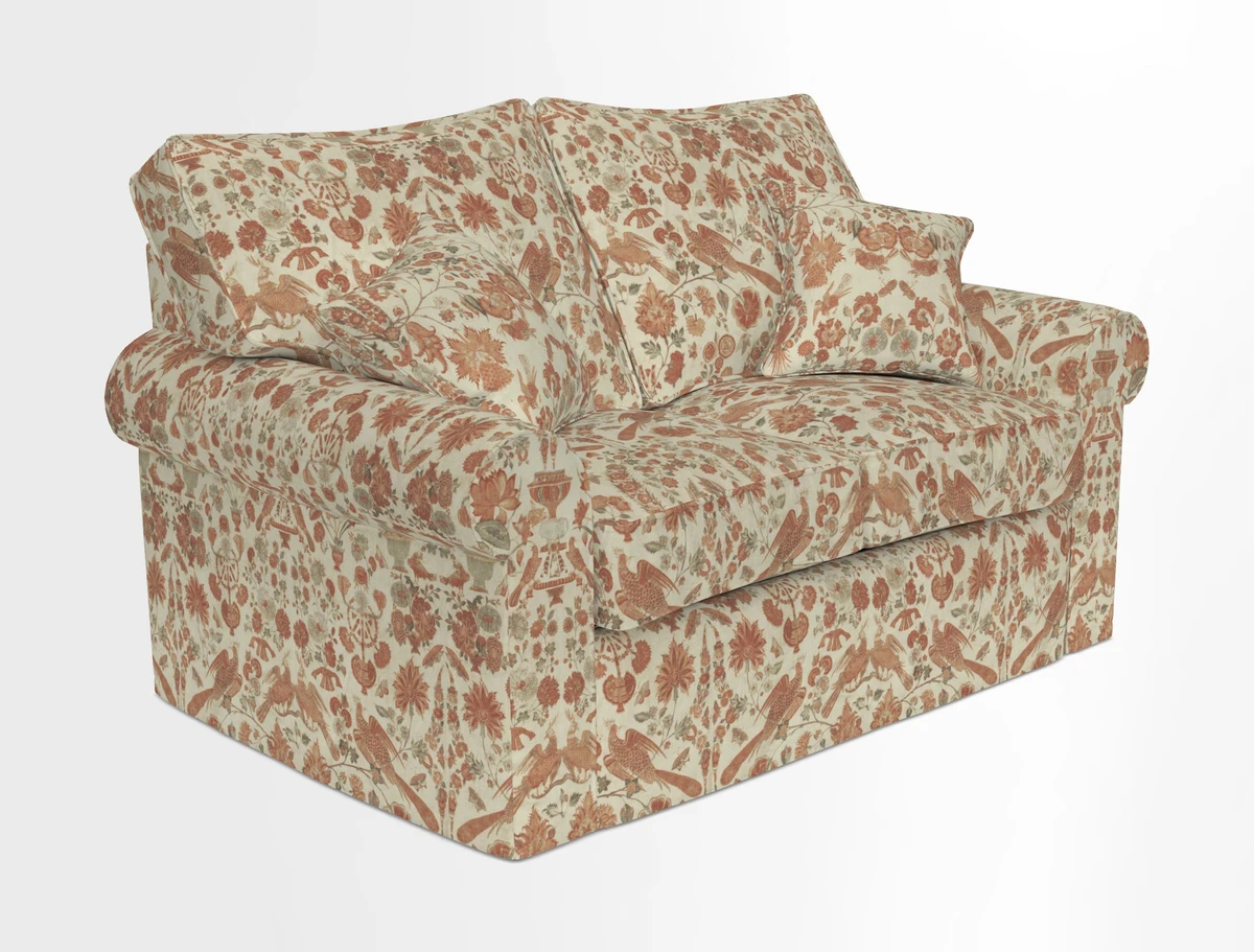 Upperton 2.5 Seater Sofa in Two Tone Plain Biscuit