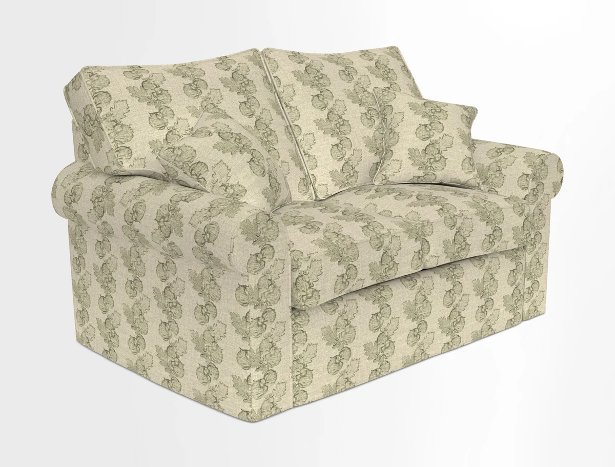 Upperton 2.5 Seater Sofa in Two Tone Plain Biscuit