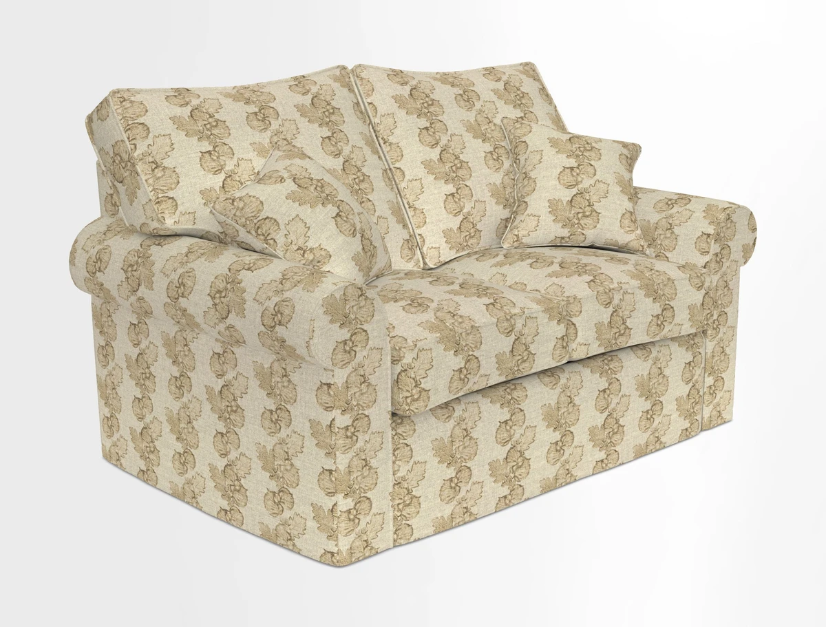Upperton 2.5 Seater Sofa in Two Tone Plain Biscuit
