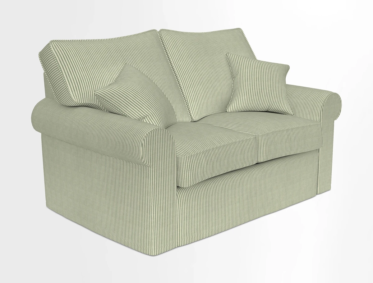 Upperton 2.5 Seater Sofa in Two Tone Plain Biscuit