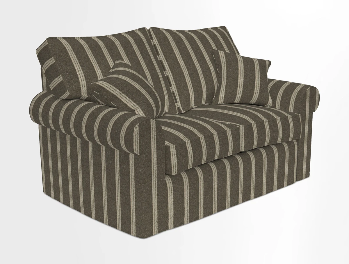 Upperton 2.5 Seater Sofa in Two Tone Plain Biscuit