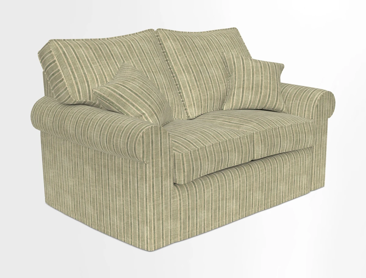 Upperton 2.5 Seater Sofa in Two Tone Plain Biscuit