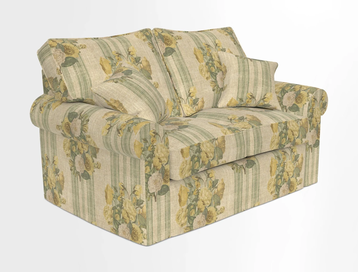 Upperton 2.5 Seater Sofa in Two Tone Plain Biscuit