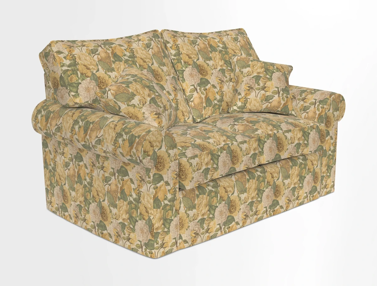 Upperton 2.5 Seater Sofa in Two Tone Plain Biscuit