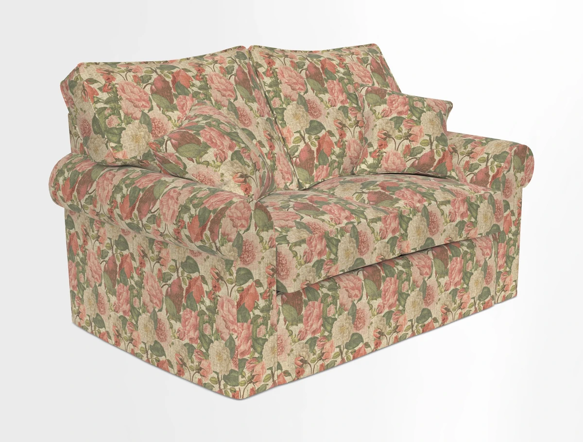 Upperton 2.5 Seater Sofa in Two Tone Plain Biscuit