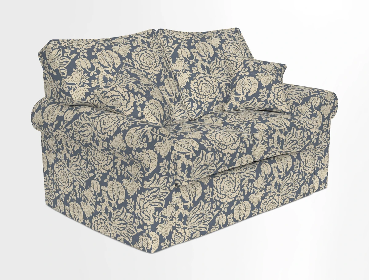 Upperton 2.5 Seater Sofa in Two Tone Plain Biscuit