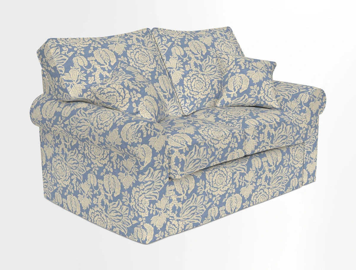 Upperton 2.5 Seater Sofa in Two Tone Plain Biscuit