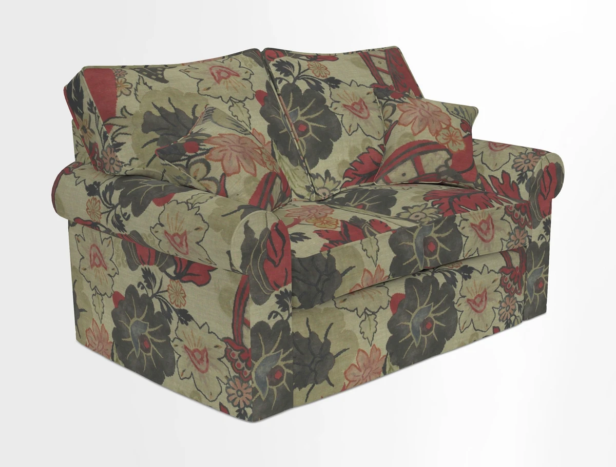 Upperton 2.5 Seater Sofa in Two Tone Plain Biscuit