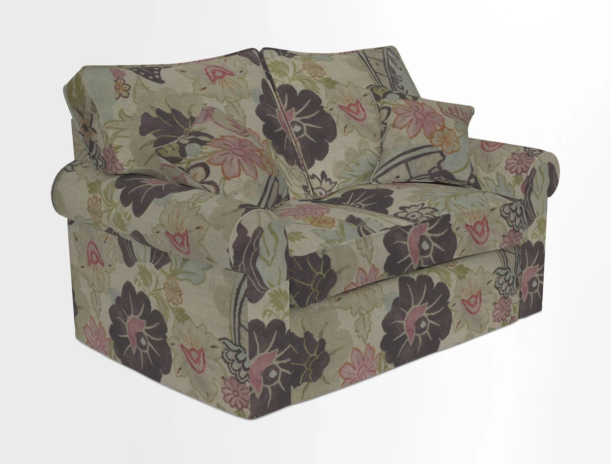 Upperton 2.5 Seater Sofa in Two Tone Plain Biscuit
