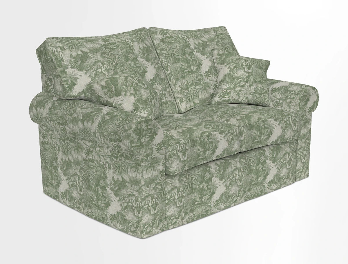 Upperton 2.5 Seater Sofa in Two Tone Plain Biscuit