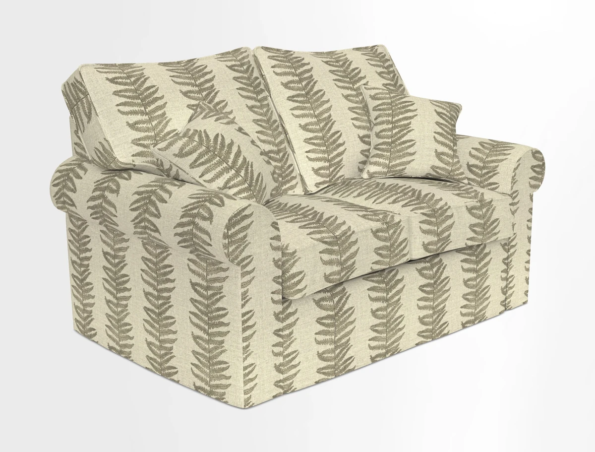 Upperton 2.5 Seater Sofa in Two Tone Plain Biscuit