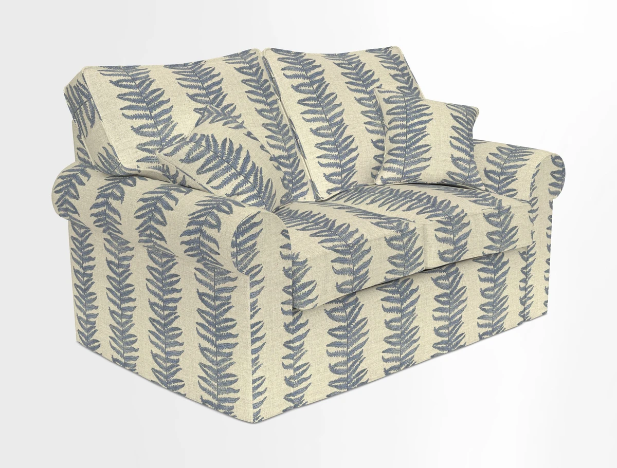 Upperton 2.5 Seater Sofa in Two Tone Plain Biscuit