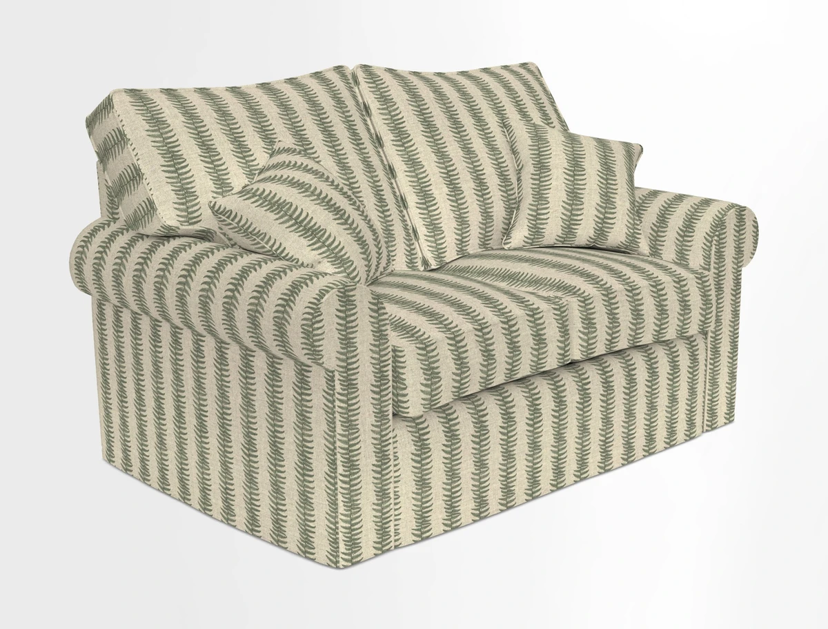Upperton 2.5 Seater Sofa in Two Tone Plain Biscuit