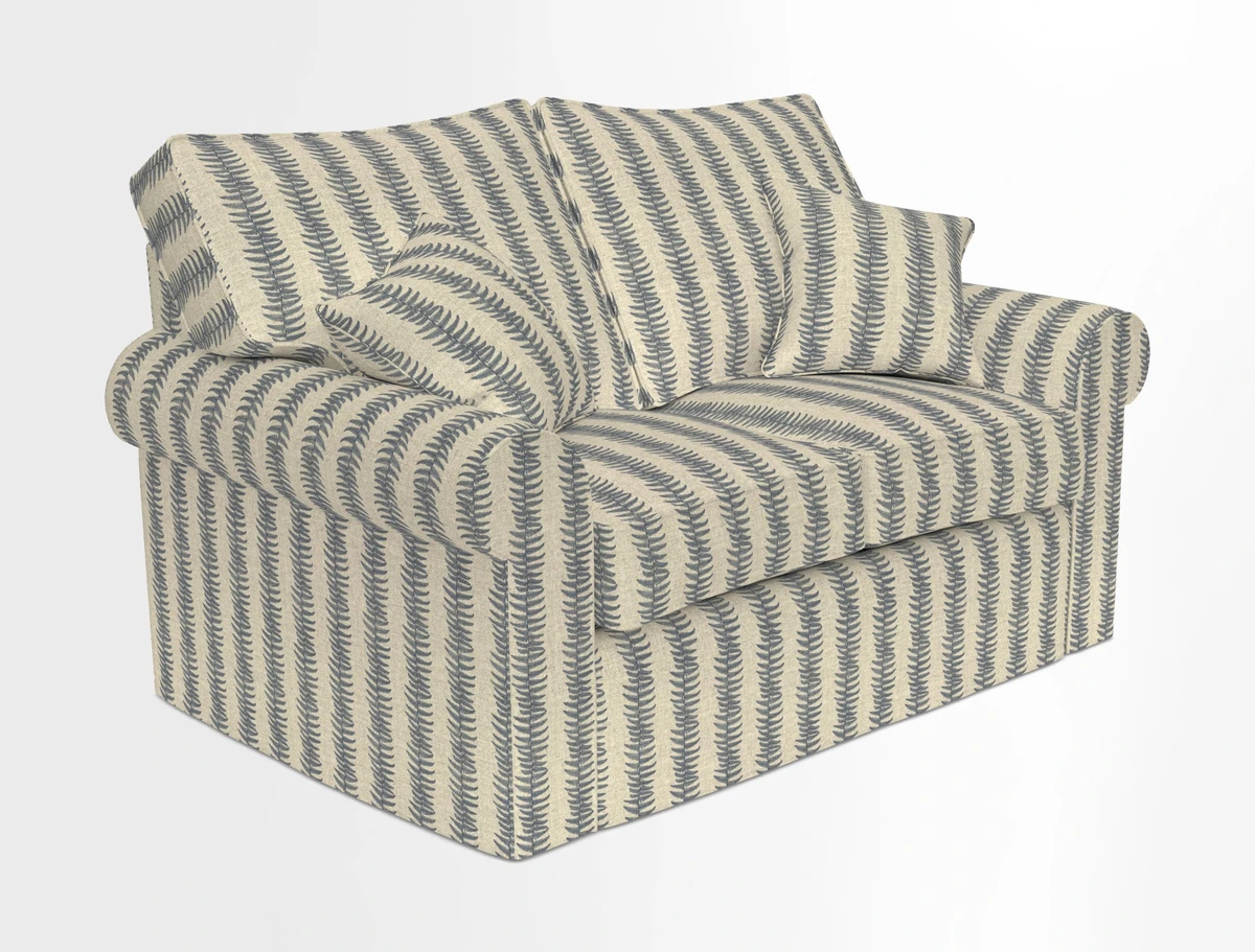 Upperton 2.5 Seater Sofa in Two Tone Plain Biscuit