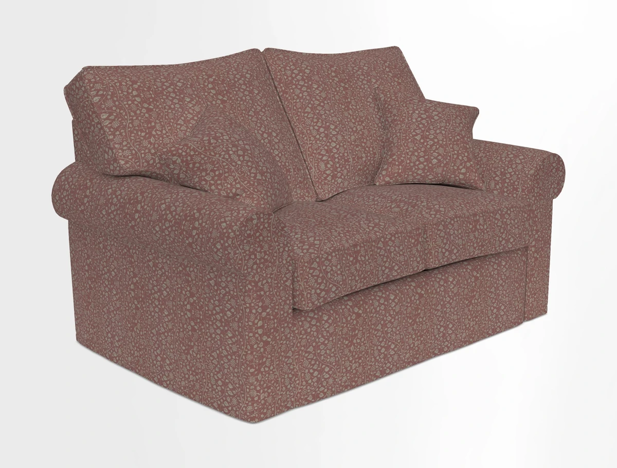 Upperton 2.5 Seater Sofa in Two Tone Plain Biscuit