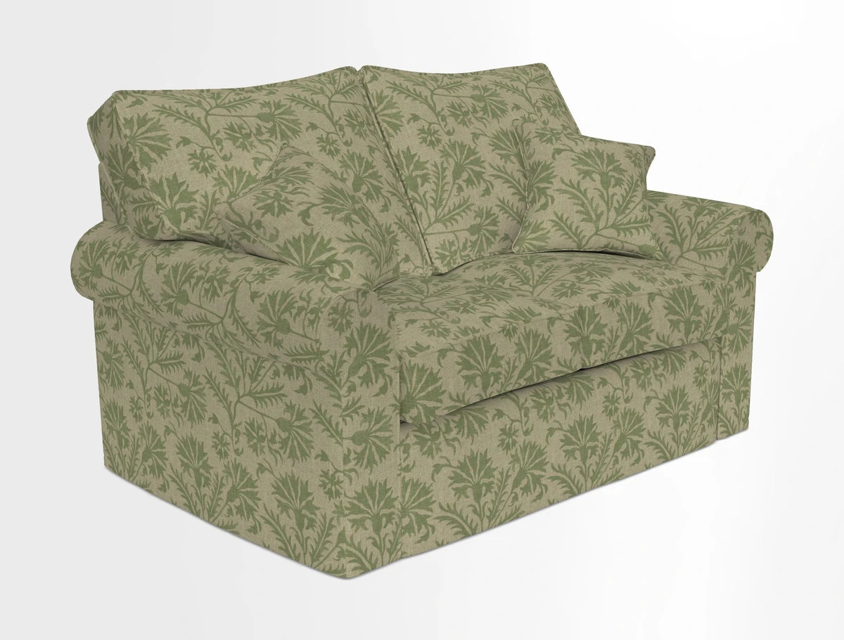 Upperton 2.5 Seater Sofa in Two Tone Plain Biscuit
