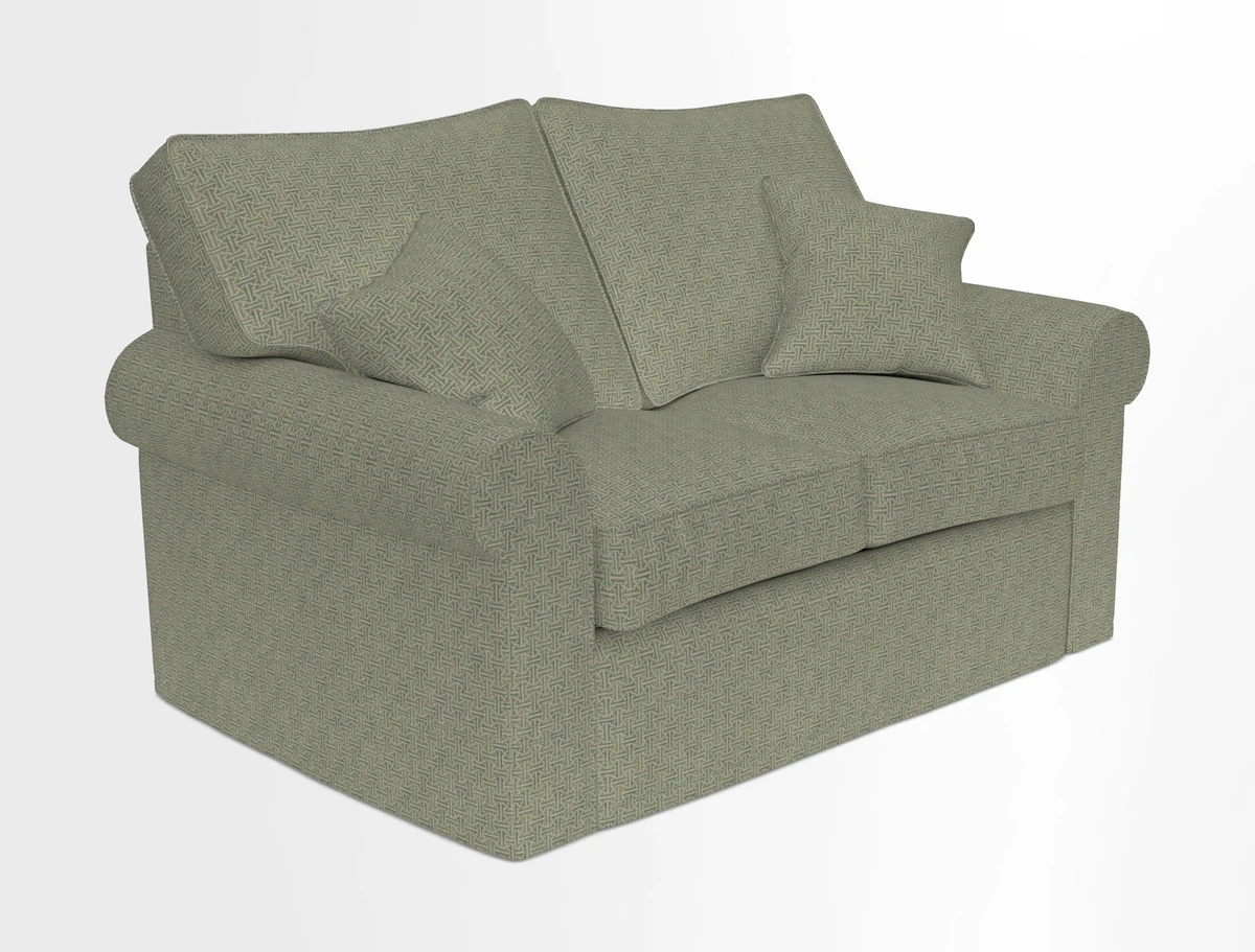 Upperton 2.5 Seater Sofa in Two Tone Plain Biscuit