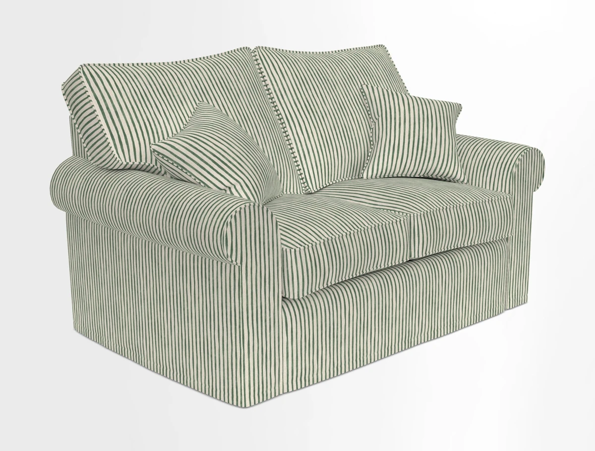 Upperton 2.5 Seater Sofa in Two Tone Plain Biscuit
