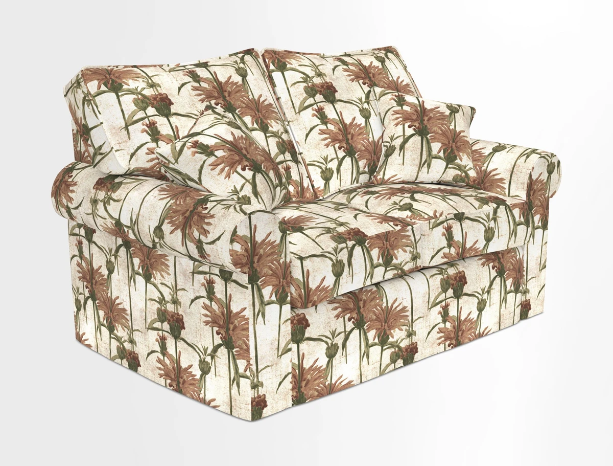 Upperton 2.5 Seater Sofa in Two Tone Plain Biscuit