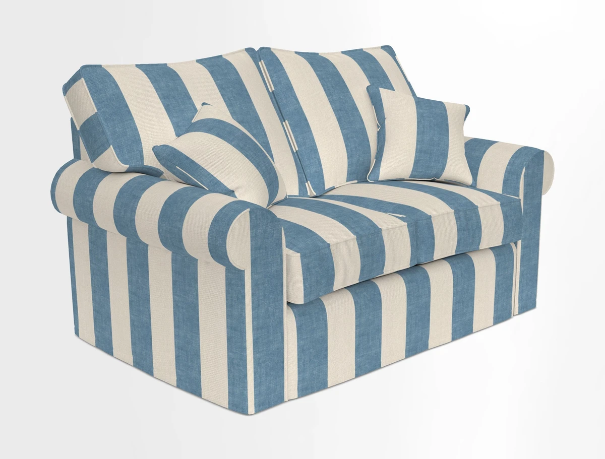 Upperton 2.5 Seater Sofa in Two Tone Plain Biscuit