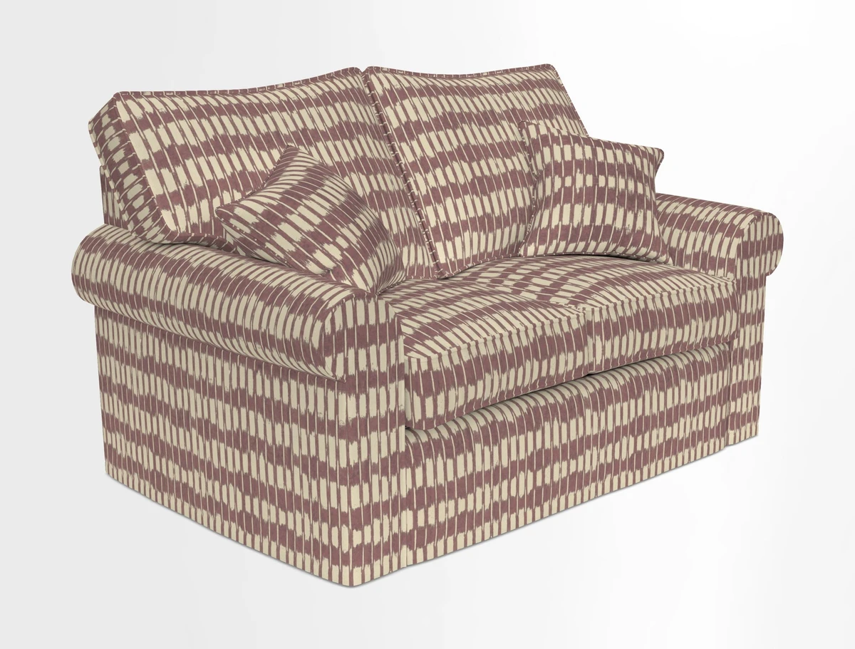 Upperton 2.5 Seater Sofa in Two Tone Plain Biscuit