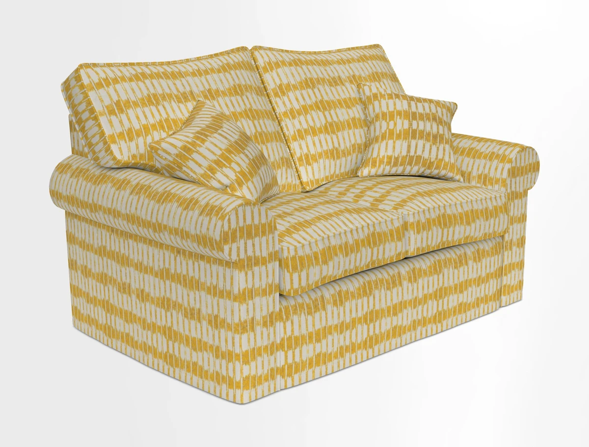 Upperton 2.5 Seater Sofa in Two Tone Plain Biscuit