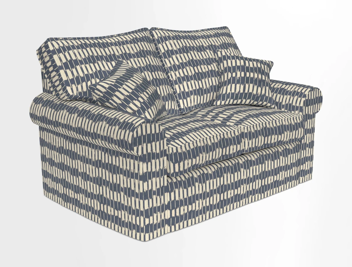 Upperton 2.5 Seater Sofa in Two Tone Plain Biscuit