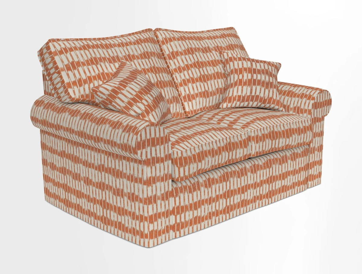 Upperton 2.5 Seater Sofa in Two Tone Plain Biscuit