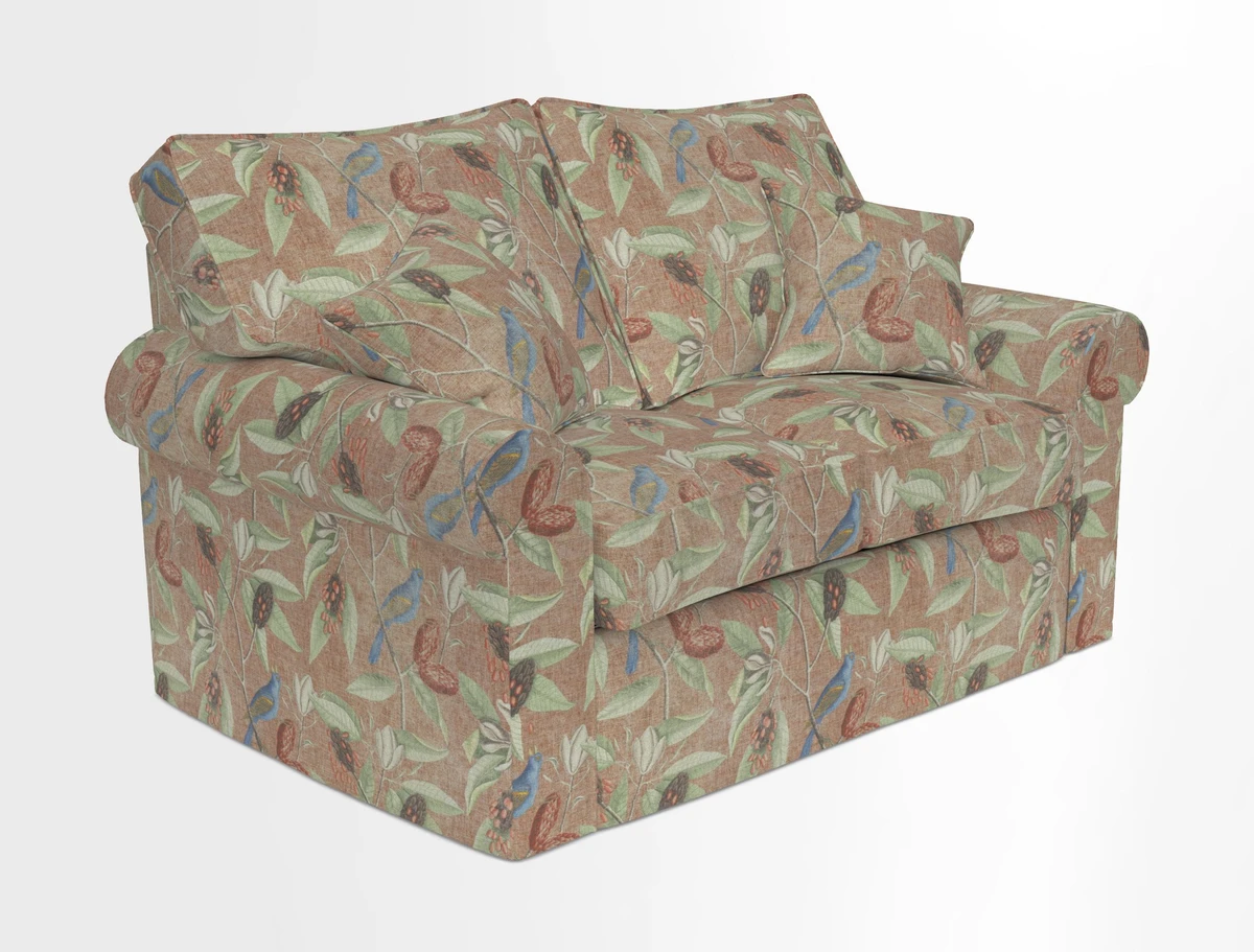 Upperton 2.5 Seater Sofa in Two Tone Plain Biscuit