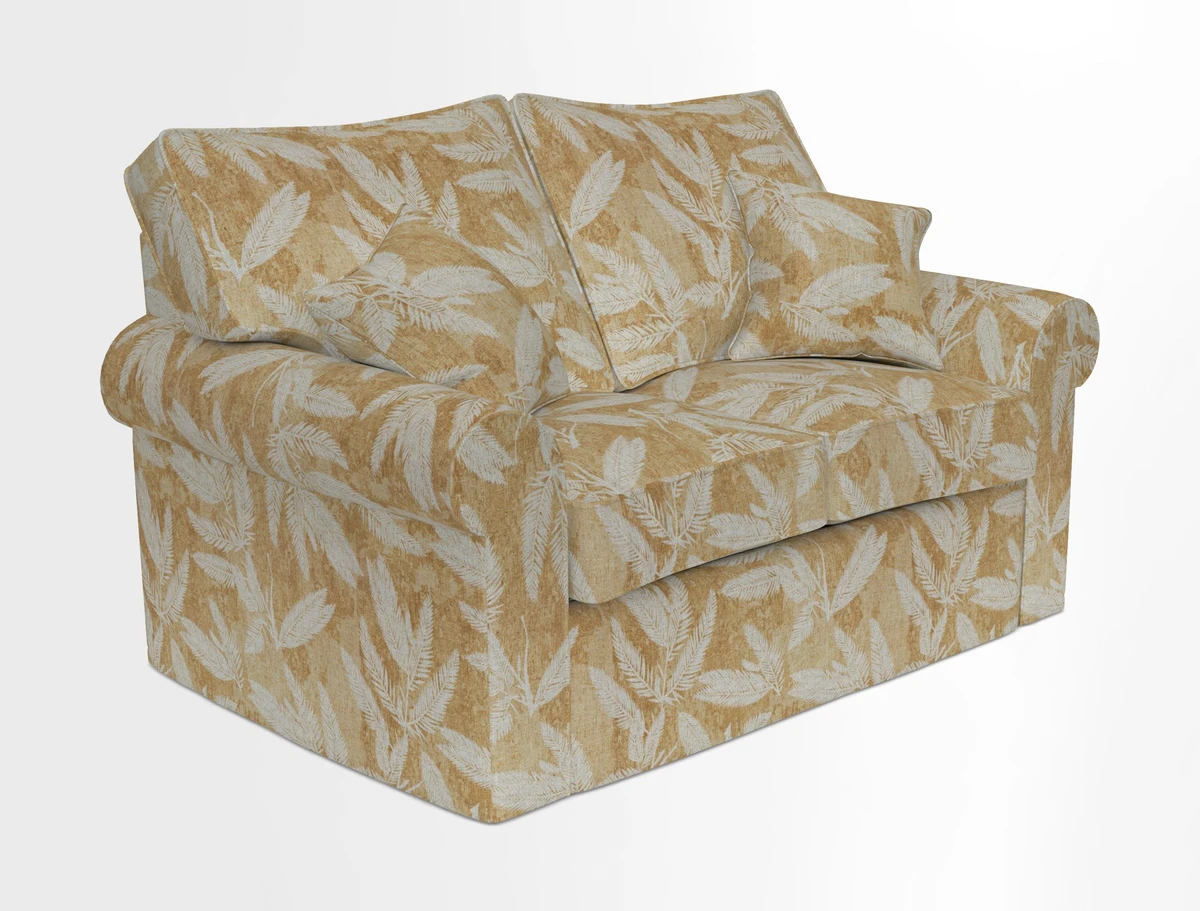 Upperton 2.5 Seater Sofa in Two Tone Plain Biscuit