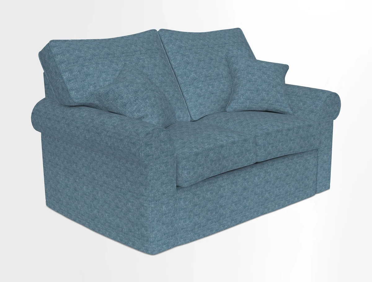 Upperton 2.5 Seater Sofa in Two Tone Plain Biscuit