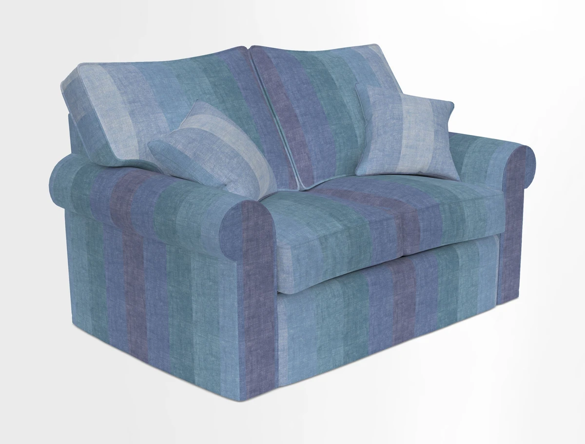 Upperton 2.5 Seater Sofa in Two Tone Plain Biscuit
