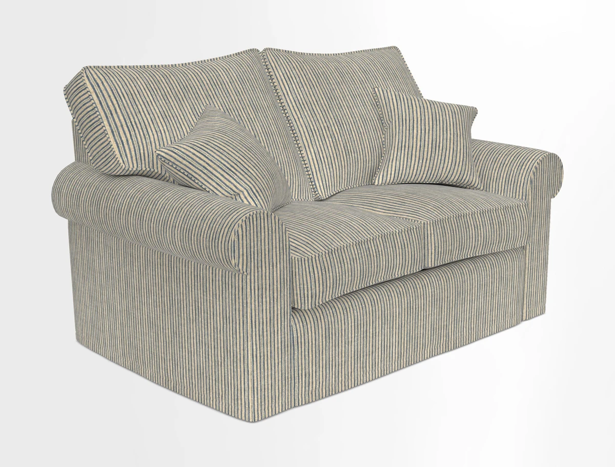 Upperton 2.5 Seater Sofa in Two Tone Plain Biscuit