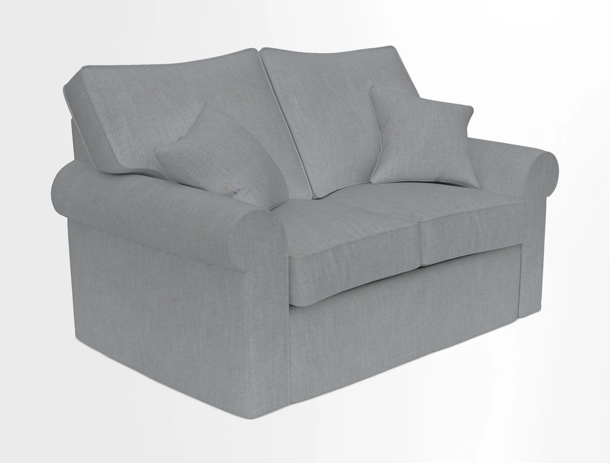 Upperton 2.5 Seater Sofa in Two Tone Plain Biscuit