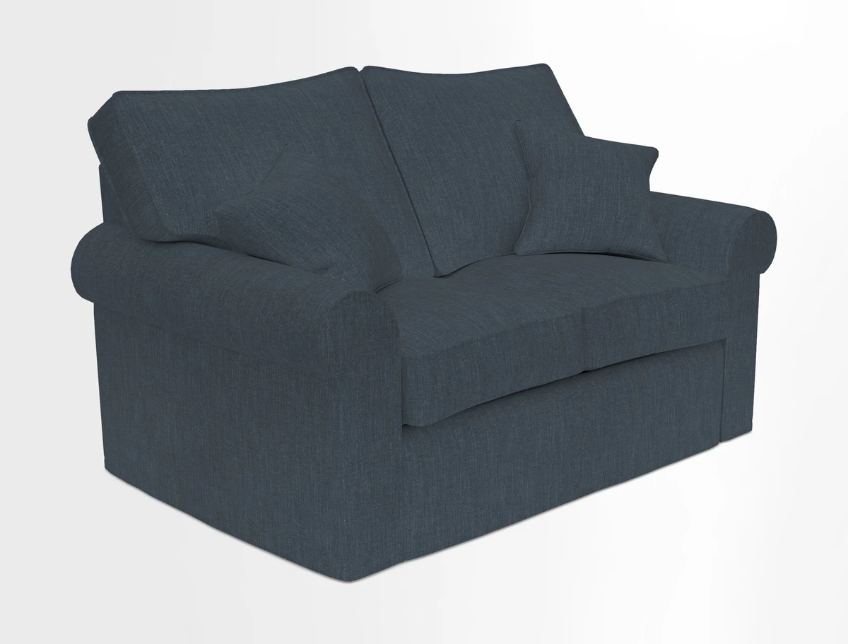 Upperton 2.5 Seater Sofa in Two Tone Plain Biscuit