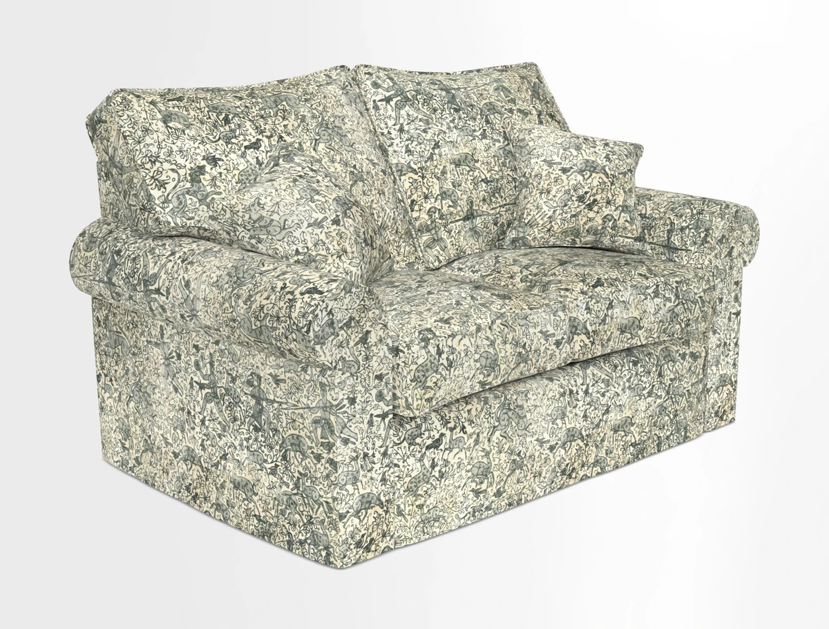 Upperton 2.5 Seater Sofa in Two Tone Plain Biscuit