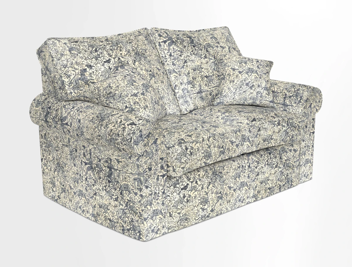 Upperton 2.5 Seater Sofa in Two Tone Plain Biscuit