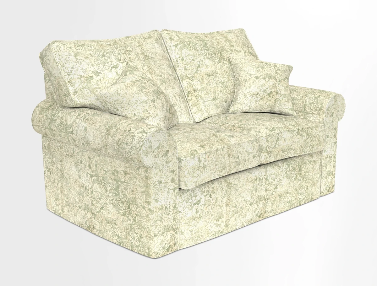 Upperton 2.5 Seater Sofa in Two Tone Plain Biscuit