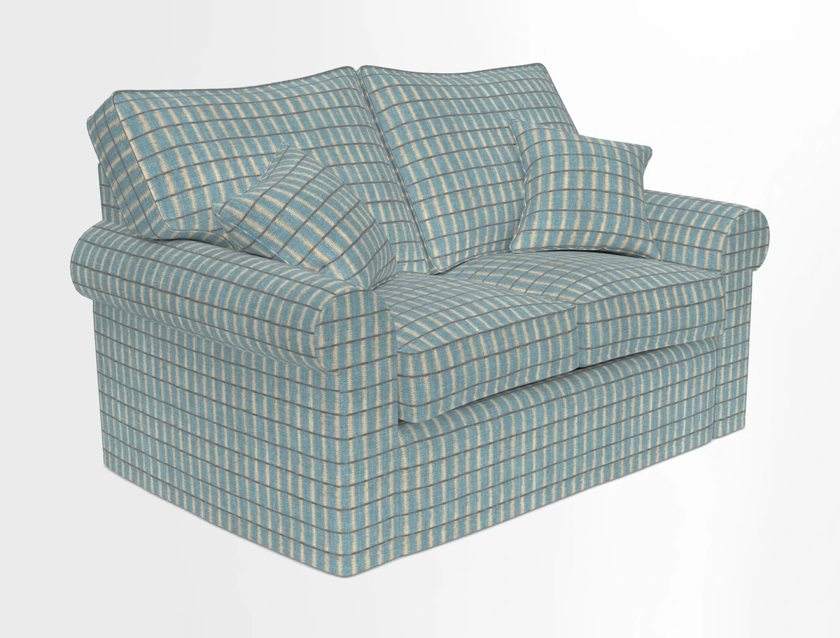 Upperton 2.5 Seater Sofa in Two Tone Plain Biscuit