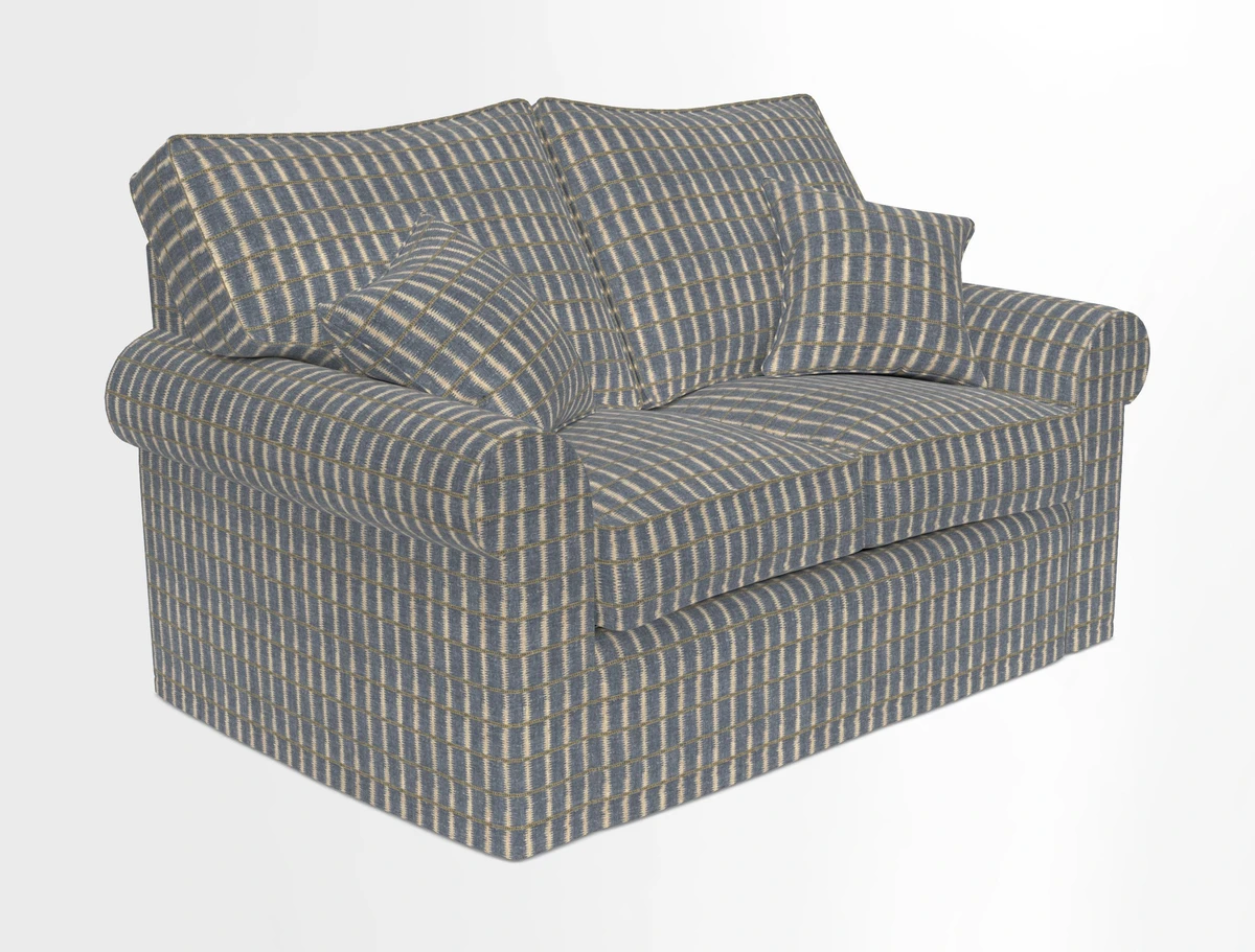 Upperton 2.5 Seater Sofa in Two Tone Plain Biscuit