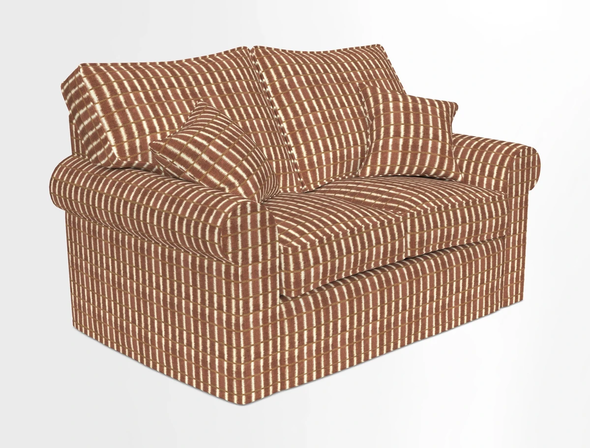 Upperton 2.5 Seater Sofa in Two Tone Plain Biscuit