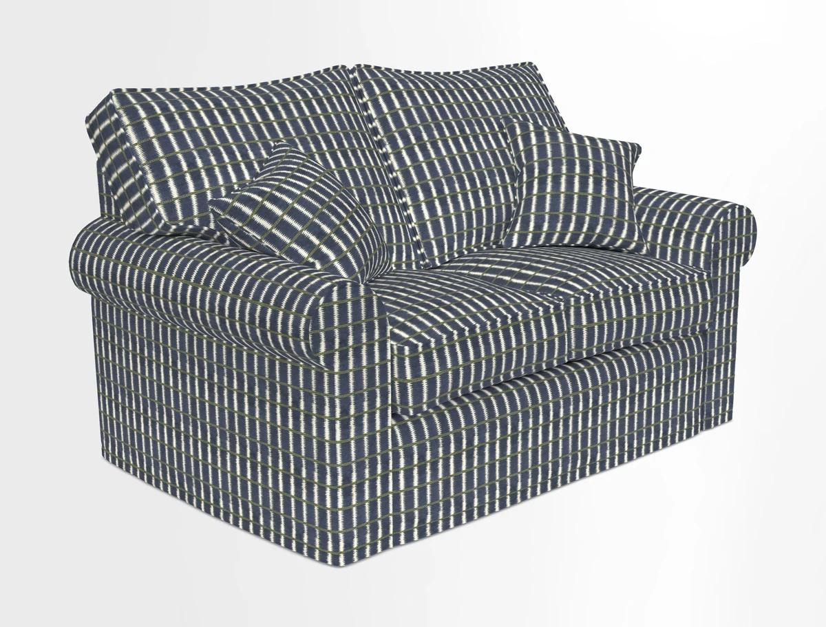 Upperton 2.5 Seater Sofa in Two Tone Plain Biscuit