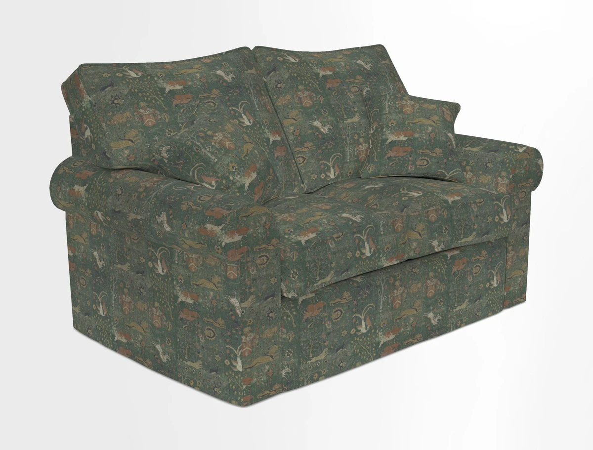 Upperton 2.5 Seater Sofa in Two Tone Plain Biscuit