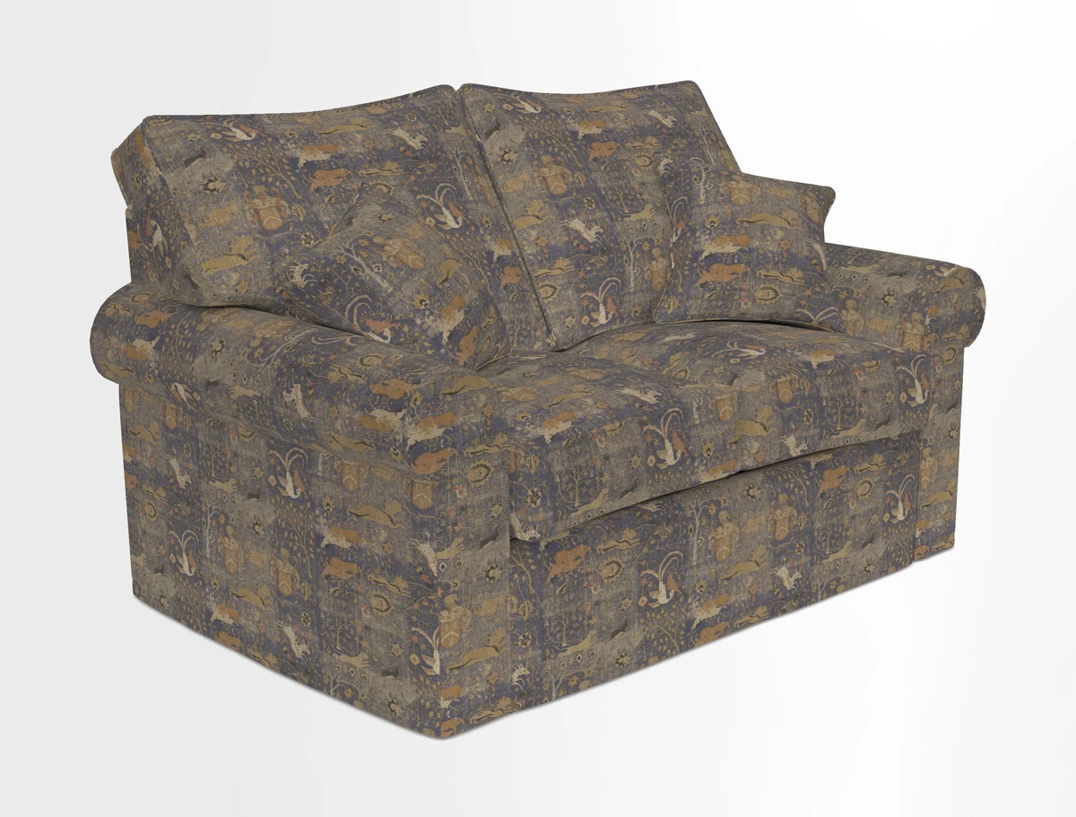 Upperton 2.5 Seater Sofa in Two Tone Plain Biscuit