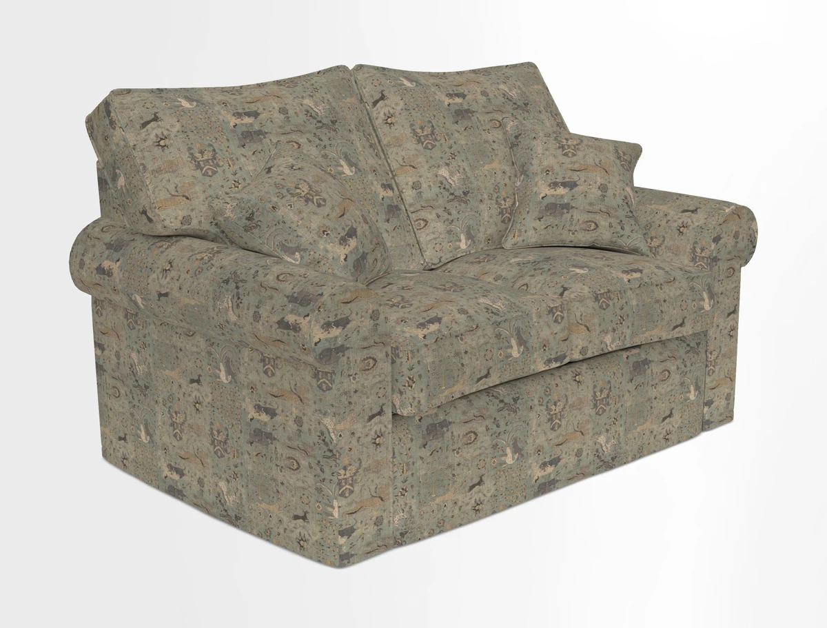 Upperton 2.5 Seater Sofa in Two Tone Plain Biscuit