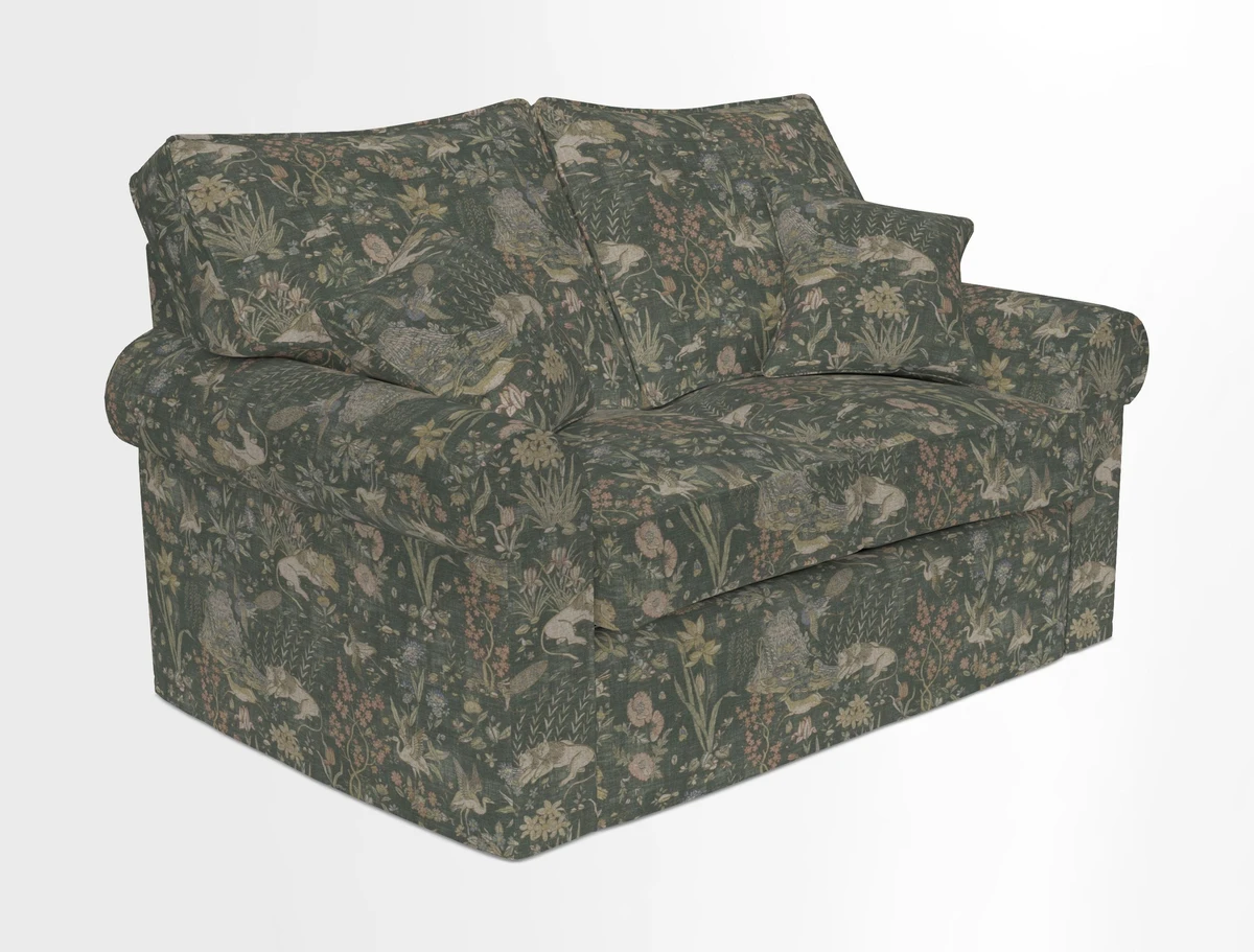 Upperton 2.5 Seater Sofa in Two Tone Plain Biscuit