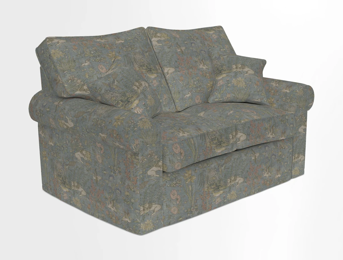 Upperton 2.5 Seater Sofa in Two Tone Plain Biscuit
