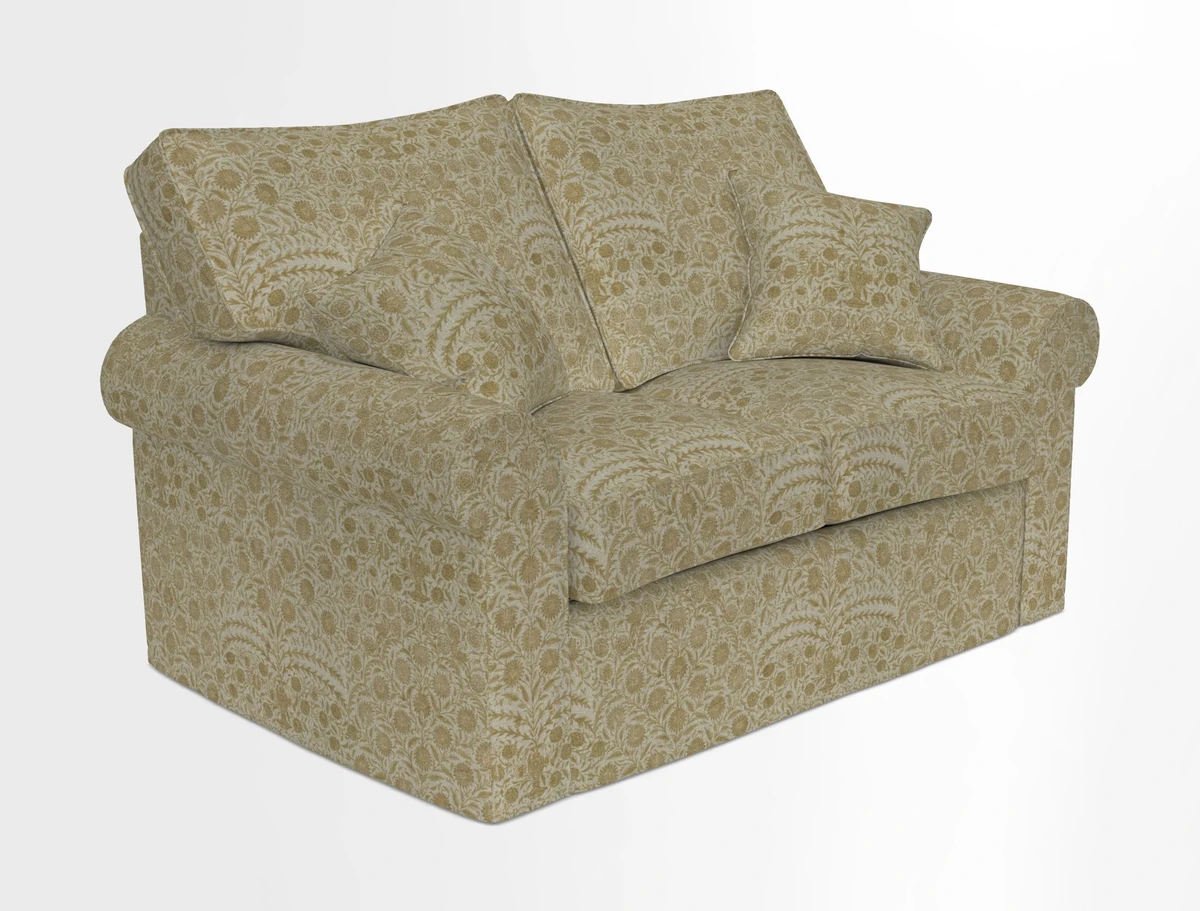 Upperton 2.5 Seater Sofa in Two Tone Plain Biscuit