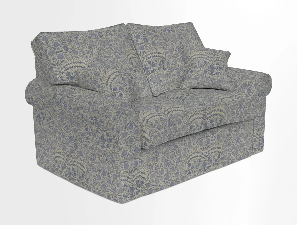 Upperton 2.5 Seater Sofa in Two Tone Plain Biscuit