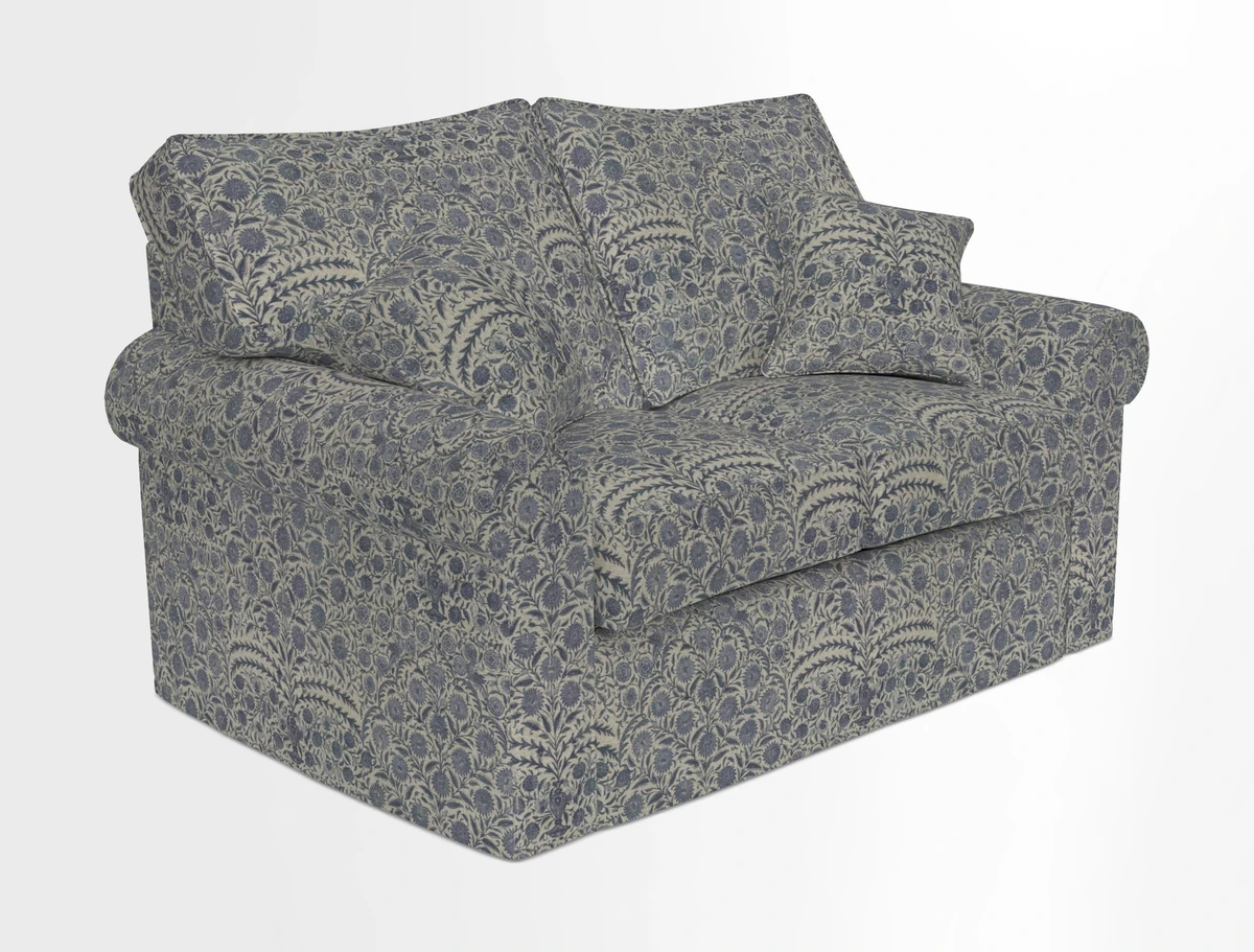 Upperton 2.5 Seater Sofa in Two Tone Plain Biscuit